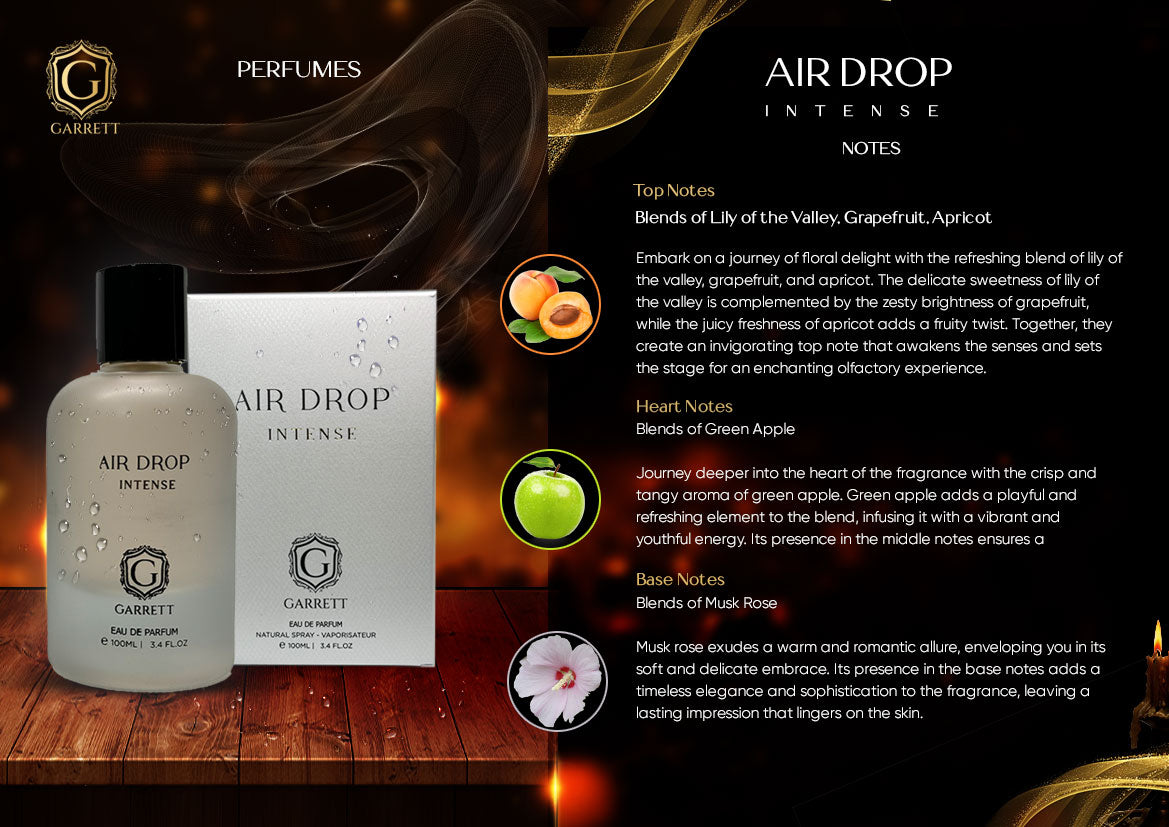 Garrett Perfumes Air Drop Intense